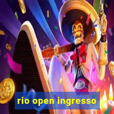 rio open ingresso